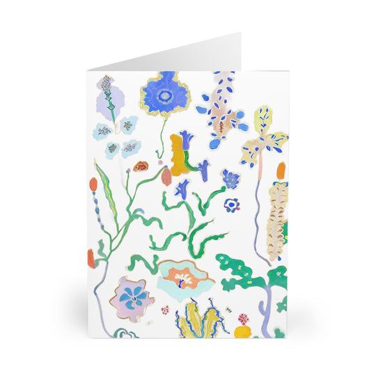 Tart&Co Botanical Art #3 Greeting Cards - Pack of 5 with Envelopes