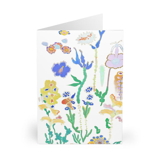 Tart&Co Botanical Art #4 Greeting Cards - Pack of 5 with Envelopes