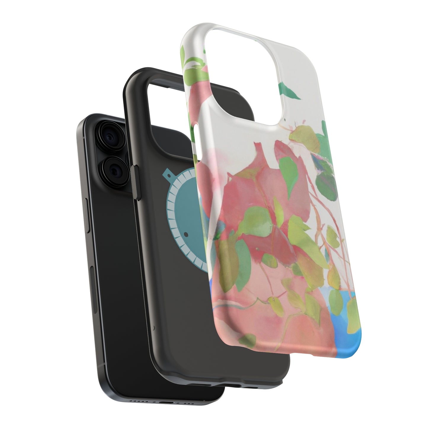 Watercolor MagSafe iPhone 13, 14, & 15 Cases