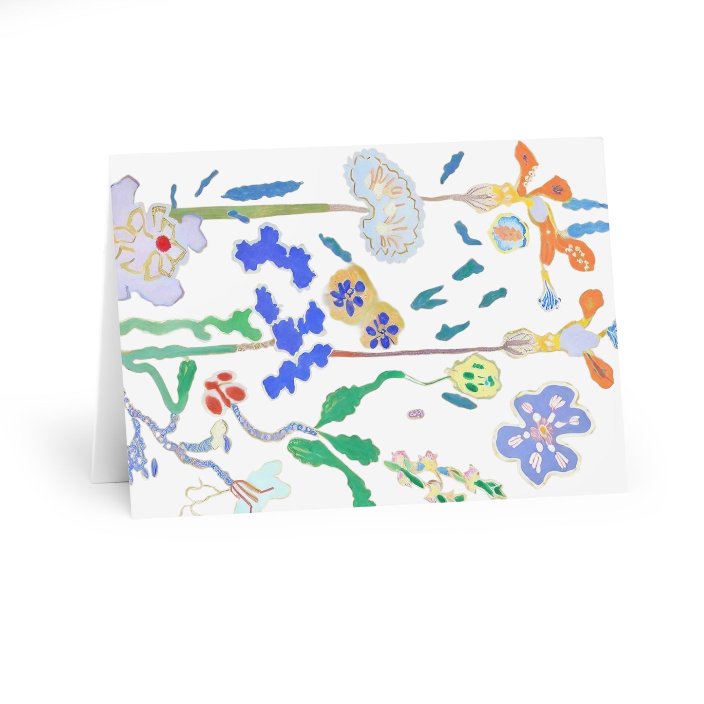 Tart&Co Botanical Art #2 Greeting Cards - Pack of 5 with Envelopes