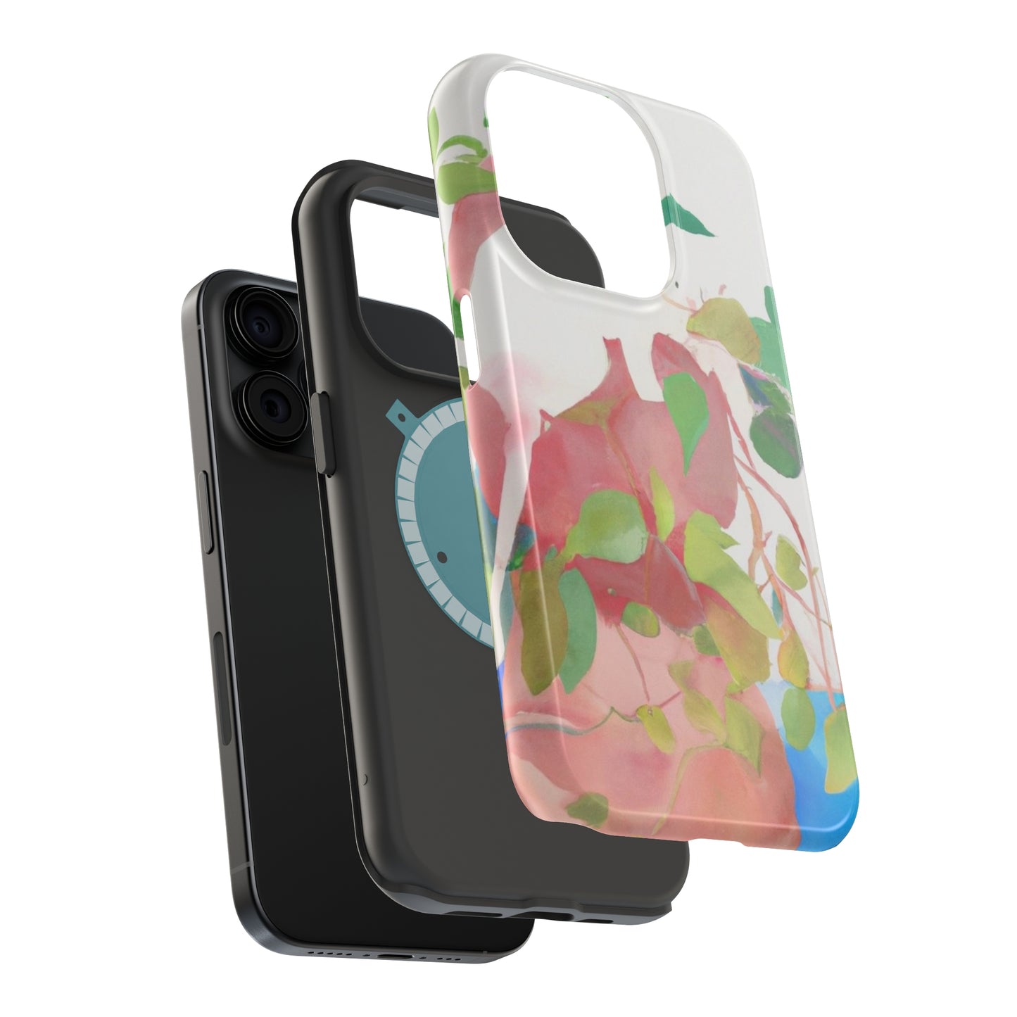 Watercolor MagSafe iPhone 13, 14, & 15 Cases