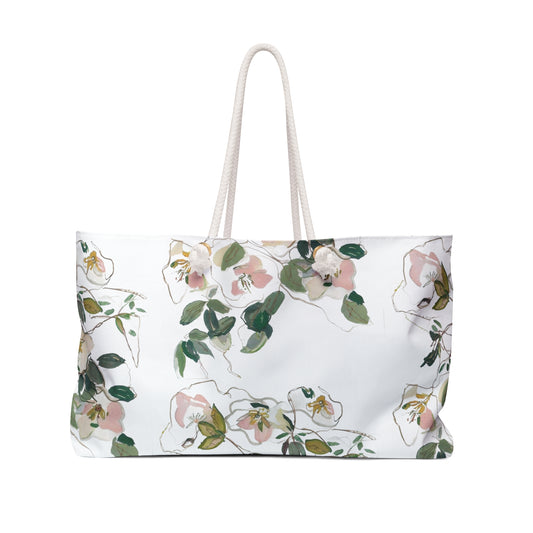 Artisan Watercolor Weekender Tote Bag