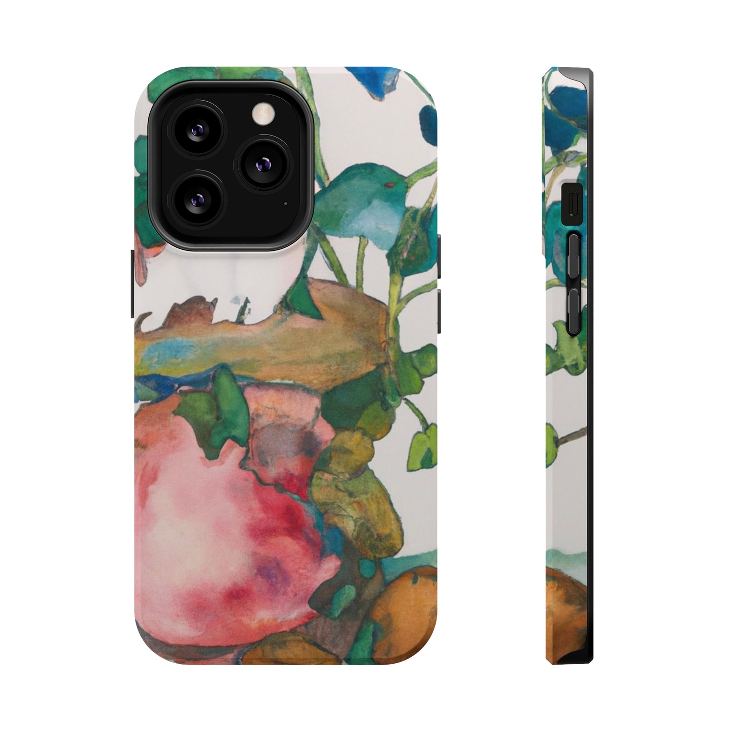 Abstract Watercolor MagSafe iPhone 13, 14, & 15 Case