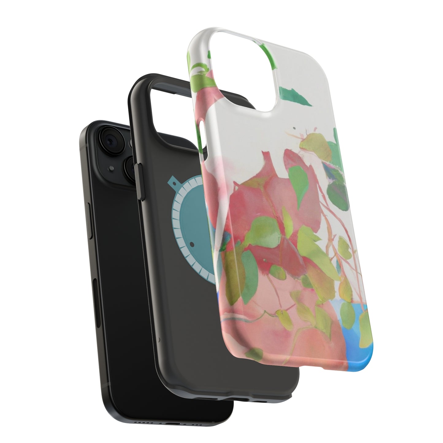 Watercolor MagSafe iPhone 13, 14, & 15 Cases