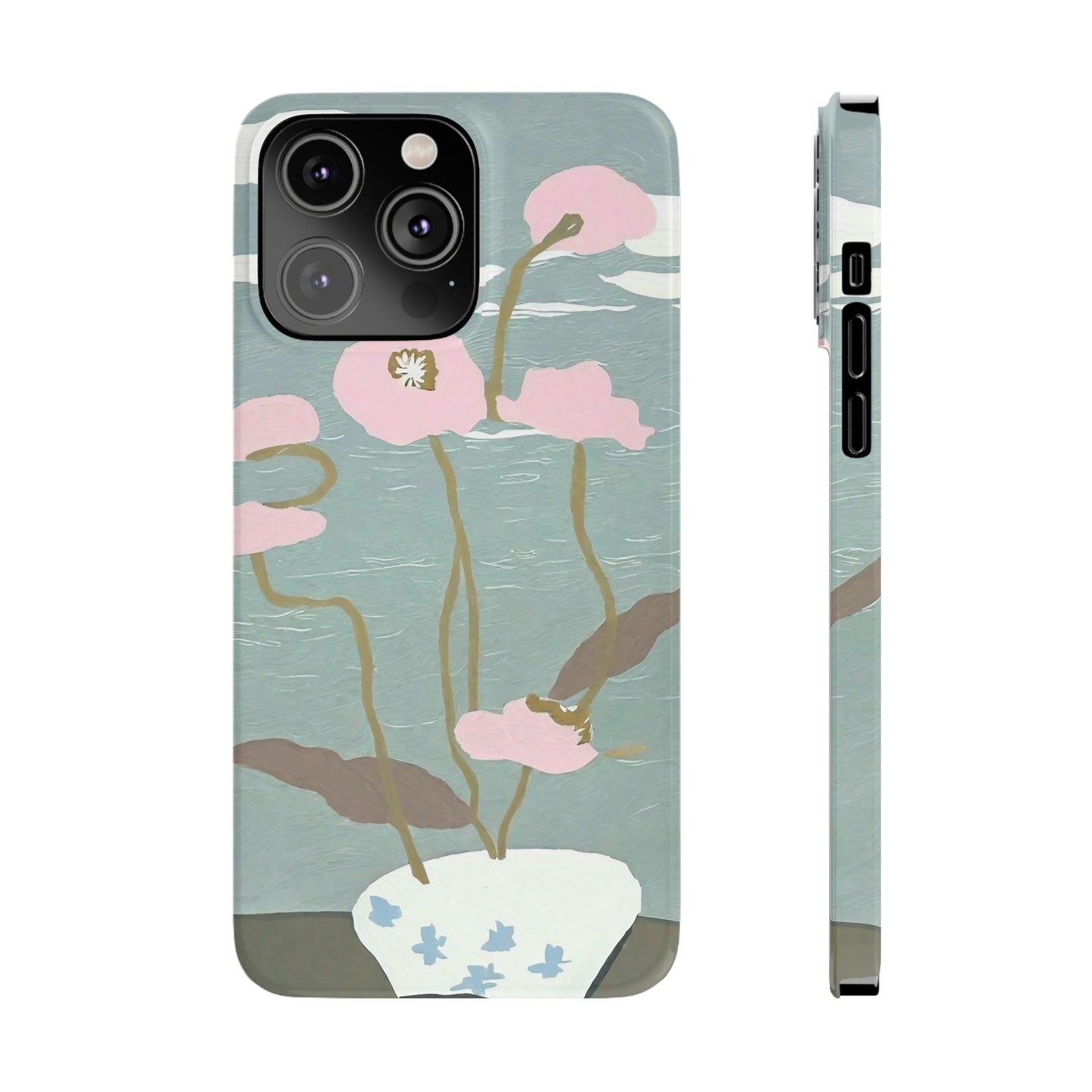 Ethereal Blossom Art Series Slim iPhone Cases