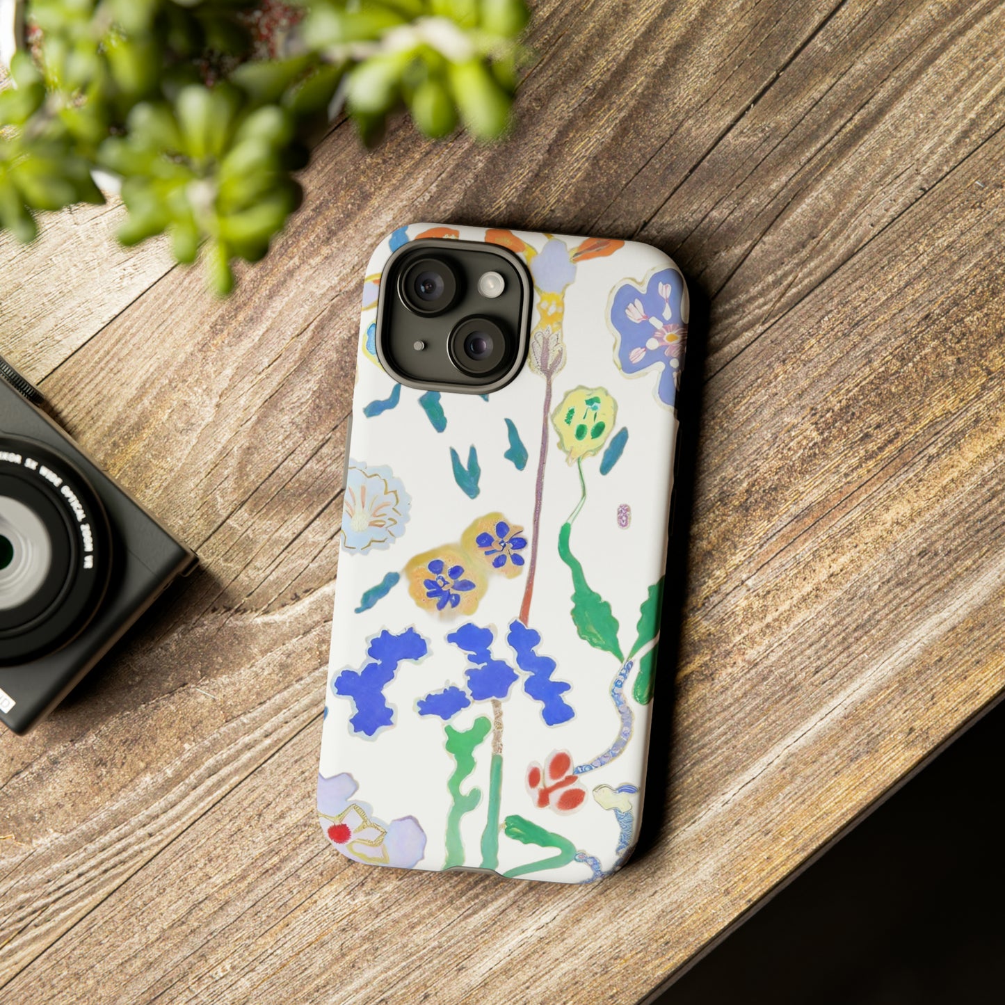 Tart&Co Floral Elegance iPhone 15 Case - Artisan Botanical Design